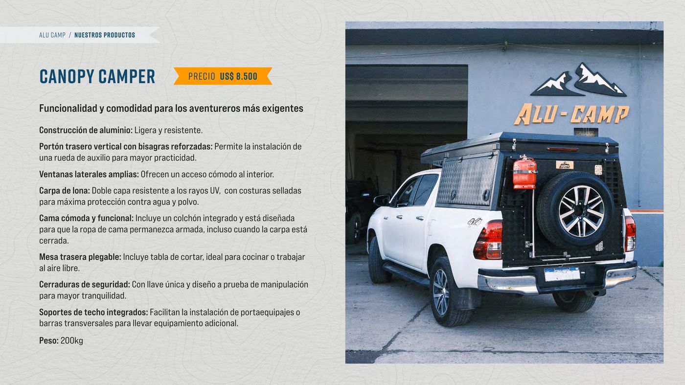 AluCamp catálogo página 9