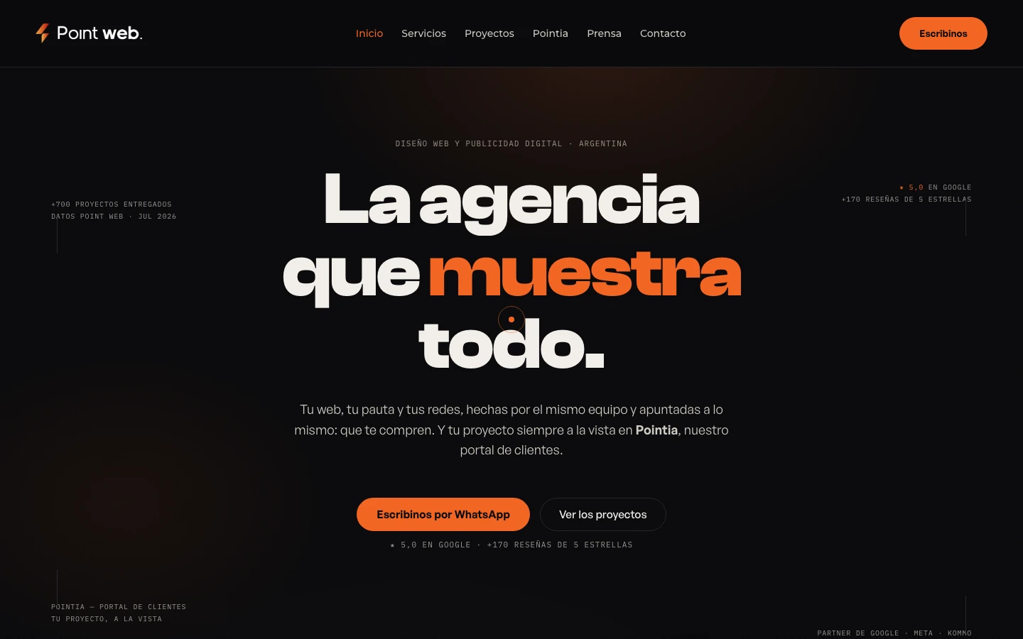 Nuestro sitio, rediseñado