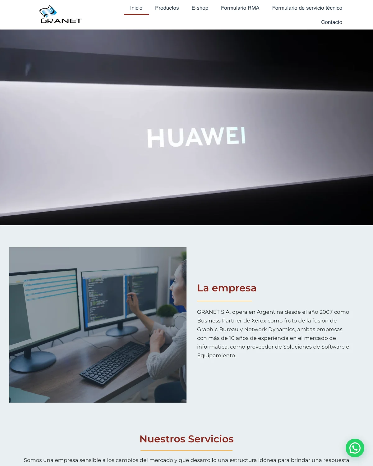 Tienda online de Granet, impresoras y suministros
